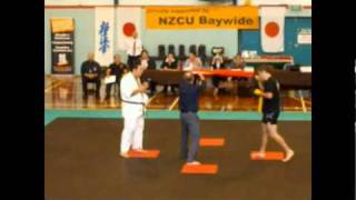 KICKBOXING VS KYOKUSHIN KARATE NZL 2010 [upl. by Sancha]