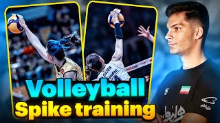 volleyball spike training10 exercise for powerful spike part1 [upl. by Yelsel]