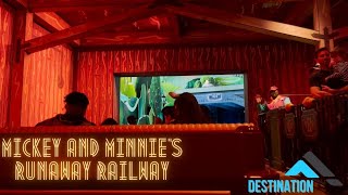 Mickey amp Minnies Runaway Railway at Disneyland in 4K HDR [upl. by Niret217]