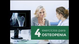 5 exercícios para osteopenia  osteoporose [upl. by Dolhenty]