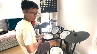 Ode to The Mets The Strokes Drum Cover [upl. by Ayanahs]