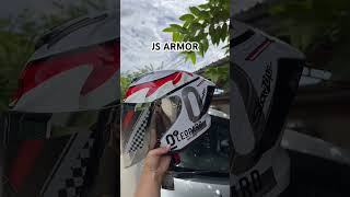 REKOMENDASI HELM HALF FACE HELM JS ARMOR MOTIF INDONESIA [upl. by Mccormick90]