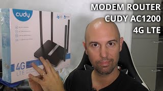 Modemrouter Cudy AC1200 4G LTE [upl. by Hunsinger7]