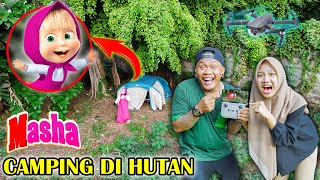 TEREKAM JELAS MASHA CAMPING DI HUTAN [upl. by Nnanerak564]