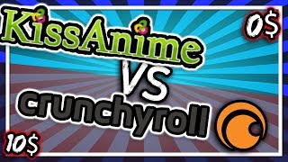 0 Anime Website vs 10 Website Crunchyroll VS Kissanime [upl. by Hevak]