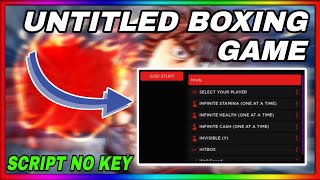 Untitled Boxing Game Script Hack 2024  No Key [upl. by Harikahs]