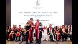 Academy of Medicine Singapore 26th Gordon Arthur Ransome Oration by Professor Kishore Mahbubani [upl. by Alamak]