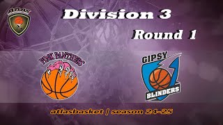 Atlasbasket  Div 3Round 1  PINK PANTHERS vs GIPSY BLINDERS [upl. by Hotchkiss]