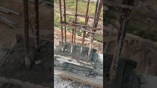 Column stater construction shortsviral shortsfeed shortsyoutube ajmer [upl. by Edlitam415]