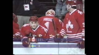 Final Ishockey OS 1994 Kanada  Sverige Straffläggningen [upl. by Nakre]