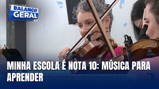 Minha Escola é Nota 10 Camerata Florianópolis leva arte e cultura a alunos de São José [upl. by Priscella88]