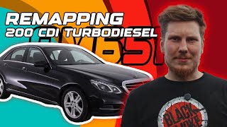 Remapping W212 200 CDI Turbodiesel  Infamous OM651 [upl. by Sacul]