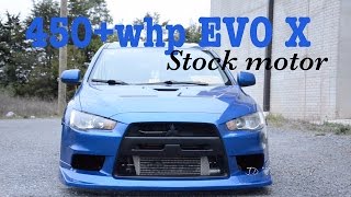 EVOX 450whp stock block [upl. by Pattani]