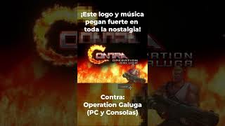 Contra Operation Galuga  ¡Nostalgia pura retrogames videogames contraog arcade [upl. by Nylirehs]