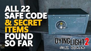 All Safe Code Dying Light 2 [upl. by Aronoff467]