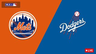 Dodgers VS Mets NLCS Game 3 Live  2024 MLB Postseason Live [upl. by Duffie]