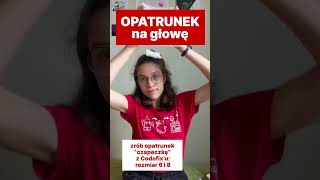 🤕 Jak założyć opatrunek na głowę Sfinansowano przez Narodowy Instytut Wolności nowefio edushorts [upl. by Bethany]