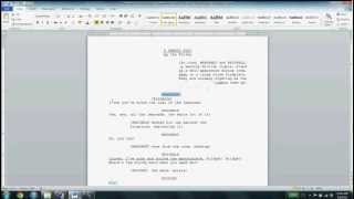 Playwriting Manuscript Format [upl. by Yrrem122]