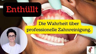 Über den Sinn einer professionellen Zahnreinigung [upl. by Aiem]