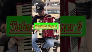 🪗 Acordeon Todeschini Super 6 Selo Verde [upl. by Ecinnej]