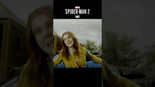 MJ suffering as SCREAM  SPIDERMAN 2 spiderman2 mj shorts [upl. by Frodin]