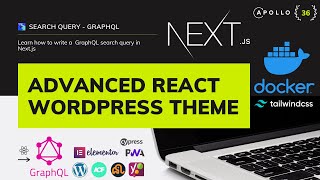 36 Search Query WPGraphQL  WPGraphQL Search  Next js WordPress tutorial  Headless WordPress [upl. by Dnalhsa]