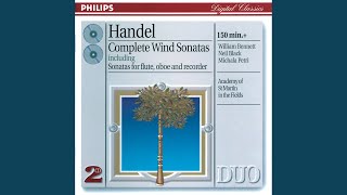 Handel Flute Sonata in A minor HWV 374 quotHallequot No 1 1 Adagio [upl. by Nesmat935]