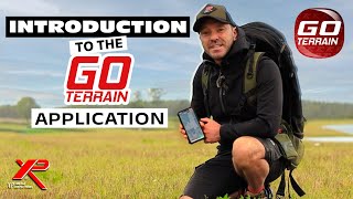 Introduction to GO TERRAIN the unique mobile application dedicated to metal detecting [upl. by Ahiel]