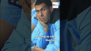 How Carlos Tevez Refused to Play for Manchester City [upl. by Refynnej]