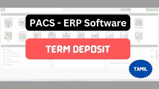 ePACS ERP  Term Deposit  Tamil [upl. by Allsopp]