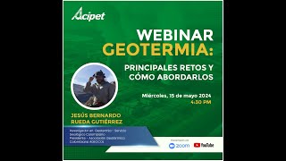 WEBINAR GEOTERMIA [upl. by Sorci]