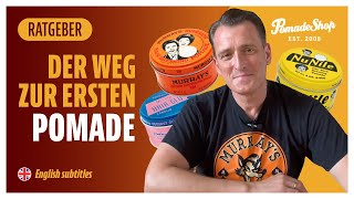 Das sollte ich vor dem Kauf meiner ersten Pomade wissen  German  English subtitles [upl. by Ardnekan678]