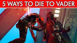 5 Ways Darth Vader Can Kill Cow Kestis if You Fall Asleep at the Wheel [upl. by Compte509]