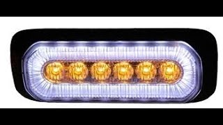 Dual Function LED Warning Light and Scene LightLED VarsellysTorretas De LEDLED Varningsljus [upl. by Noseyt]