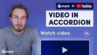 Shopify  How to Add a Video inside Collapsible Row on Product Page Dawn Theme [upl. by Ynaffi]