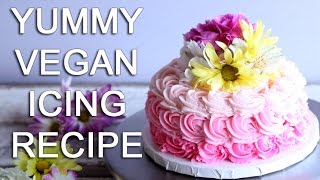 HowTo Make The BEST VEGAN ICING Recipe  With The Edgy Veg [upl. by Eaneg714]