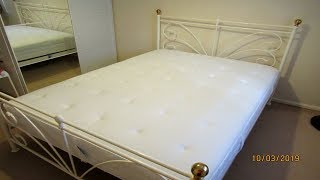 IKEA Latex mattress Unpacking in a Few Minutes [upl. by Donohue]