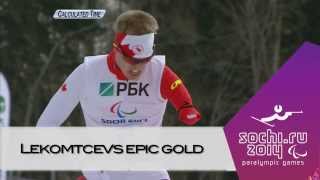 Biathlon moment of day 1  Sochi 2014 Paralympic Winter Games [upl. by Ekram]