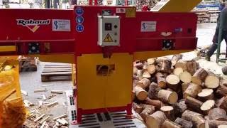 quotENERGIE KIENBACHERquot Anzündholz im Netzsack produzieren mit Stihl amp Rabaud [upl. by Harts]