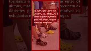 Saiba por que a Crocs está sendo banida em escolas nos Estados Unidos [upl. by Nnylatsirk]