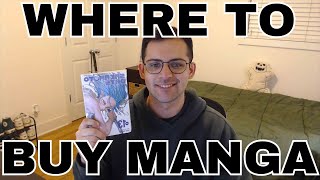 Where to Buy Manga  BEST Places to Buy Manga [upl. by Eikciv]