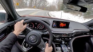 2022 Acura MDX ASpec  POV Driving Impressions [upl. by Eiramnerual910]