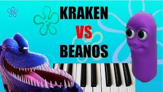 KRAKEN VS BEANOS  Remix  Piano and Drums [upl. by Renita]