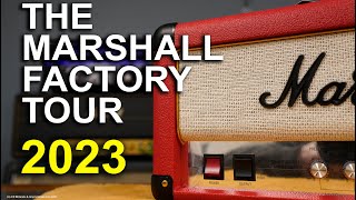 Marshall Amps Factory Tour in 2023  Inside Marshall Today [upl. by Cerelly]