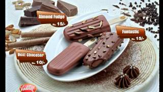 Yummy Chocolate Icecreams  Vadilal Chocolate Bars  Icecreams TVC [upl. by Noruq]