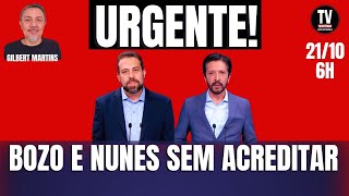 AO VIVO NA RETA FINAL BOULOS RECEBE ÓTIMA NOTÍCIA 21102024 [upl. by Mischa]