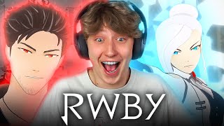 QROW VS WINTER  RWBY Volume 3 Episode 34 Reaction [upl. by Anaillil]