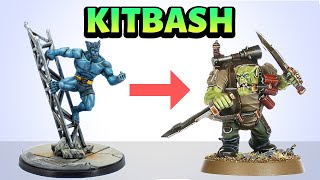 Remaking a Marvel Miniature into an Ork Kommando [upl. by Roi703]