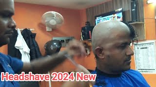 Headshave Faceshave 2024 newForced shave by Familyhairstyle haircut buzzcut baldi headshot [upl. by Evod192]