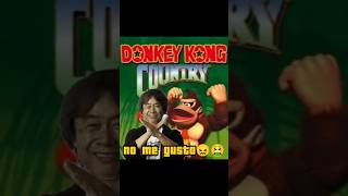 El primer Don king Kong country no le gustaba a miyamoto 👀 sabiasque nintendo curiosidades [upl. by Llerdna643]